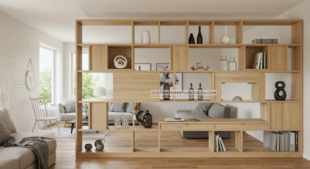 Jasa Pembuatan Rak Partisi Jogja